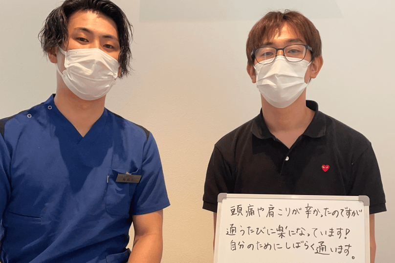 頭痛や耳のつまりの原因は骨のゆがみでした